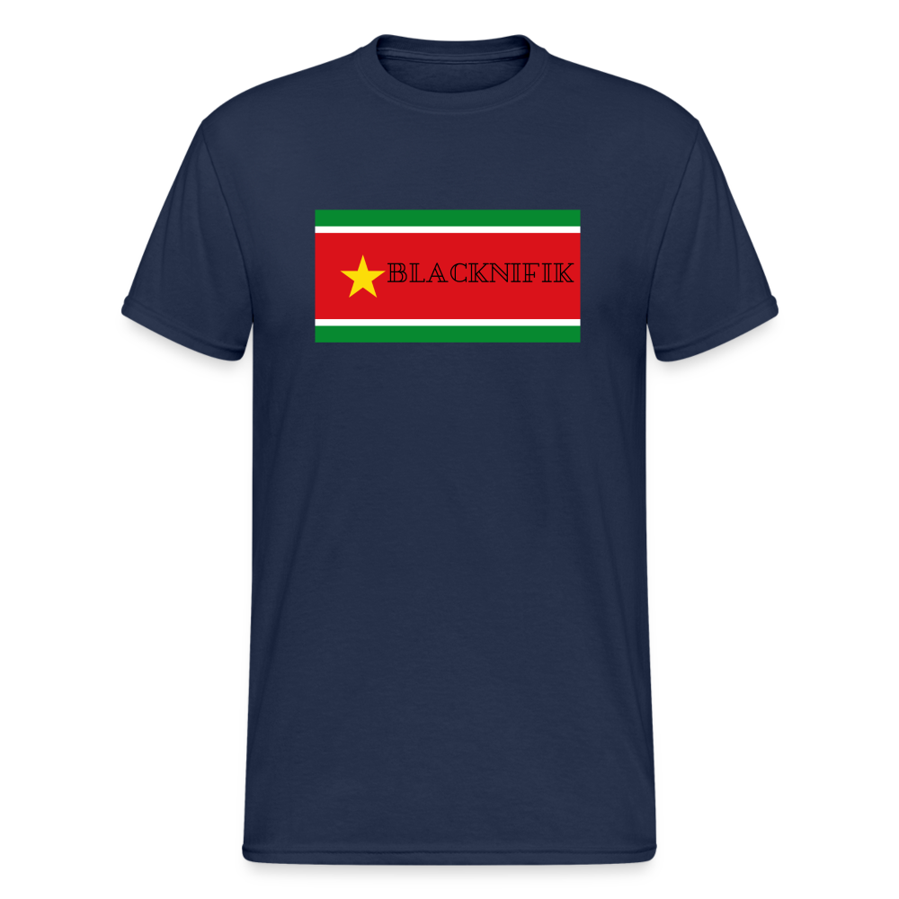 T-shirt Blacknifik Gwada - bleu marine