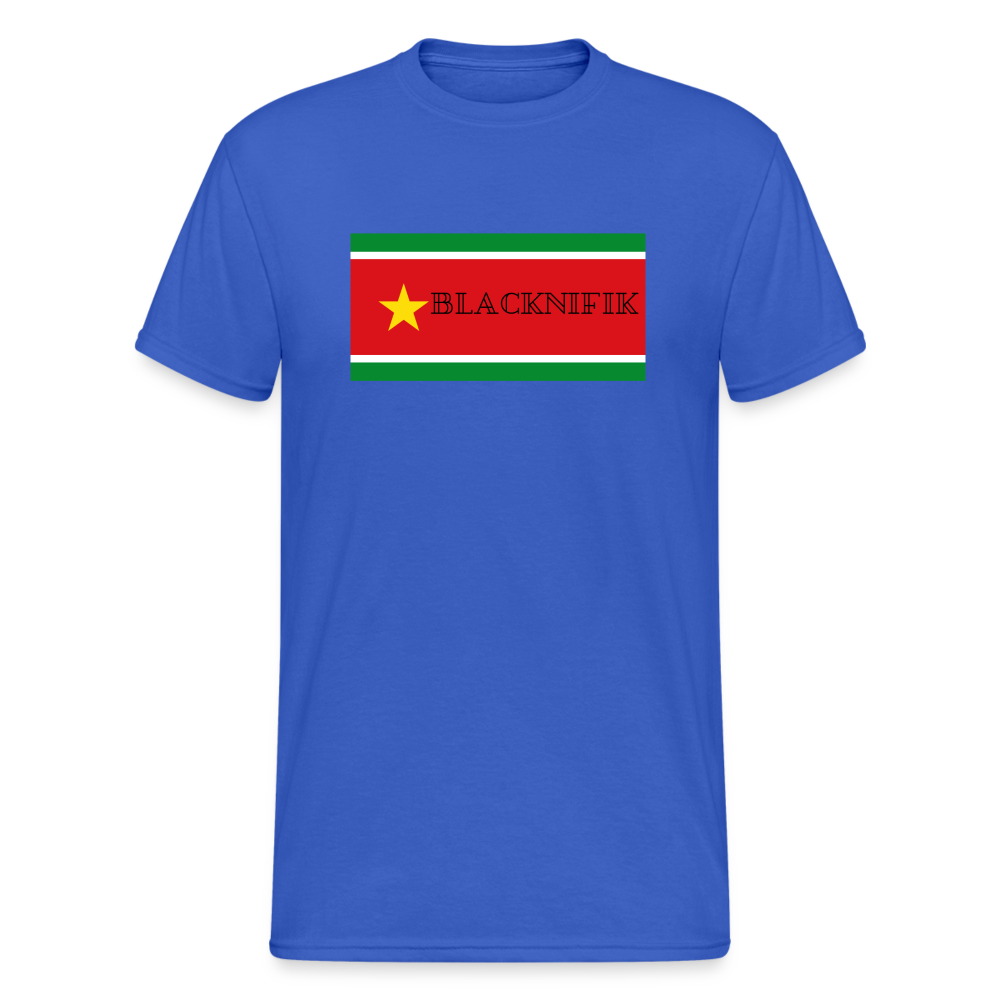 T-shirt Blacknifik Gwada - bleu roi