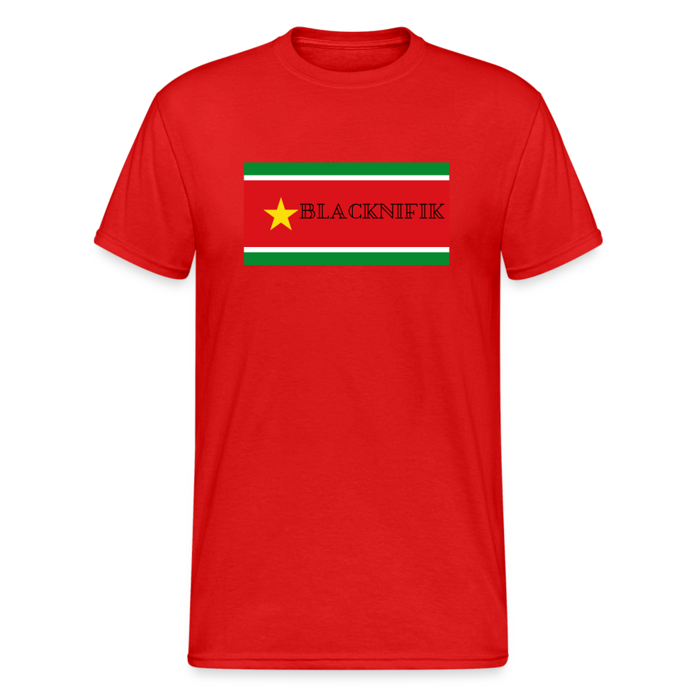 T-shirt Blacknifik Gwada - rouge