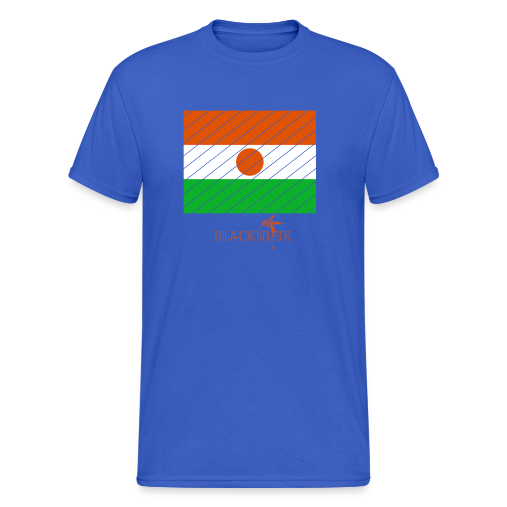 T-shirt Blacknifik Niger - bleu roi