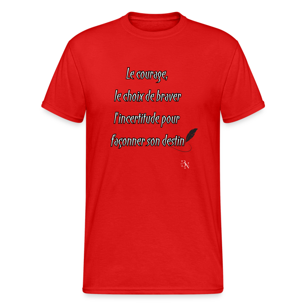" Il était une citation" - rouge