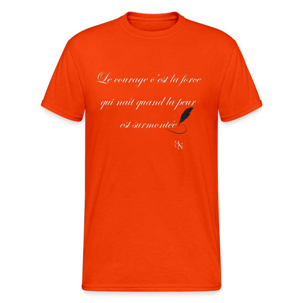 " Il était une citation " - orange