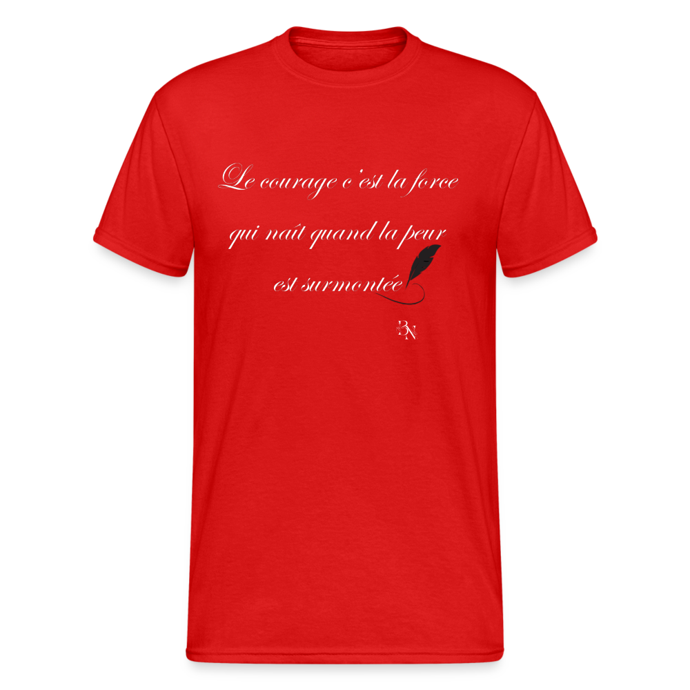 " Il était une citation " - rouge