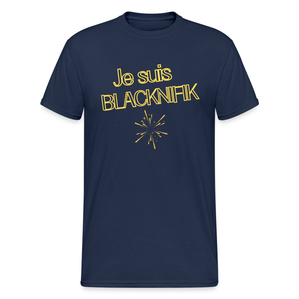 Je Suis Blacknifik - bleu marine