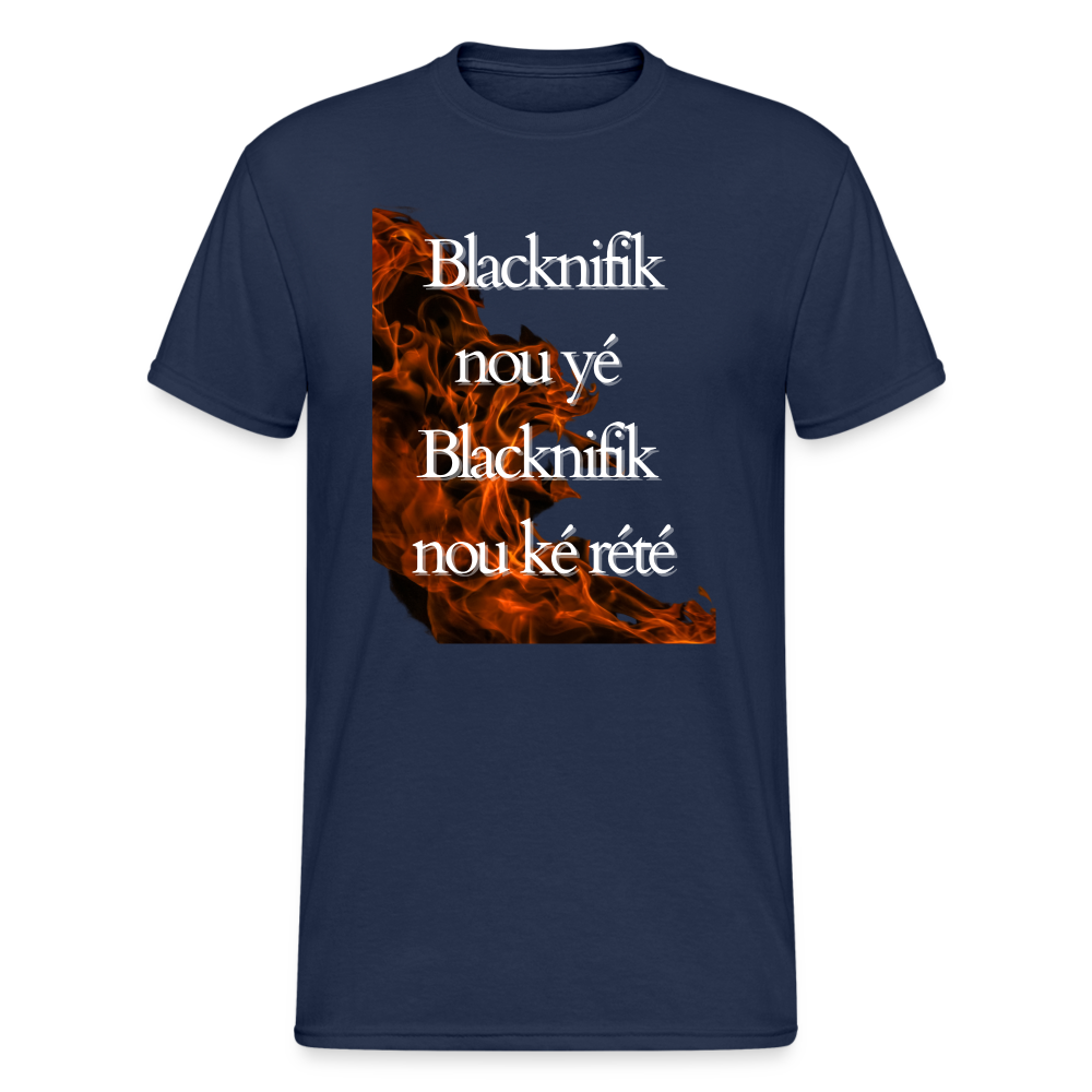 Blacknifik Nou Yé Blacknifik Nou ké rété - bleu marine