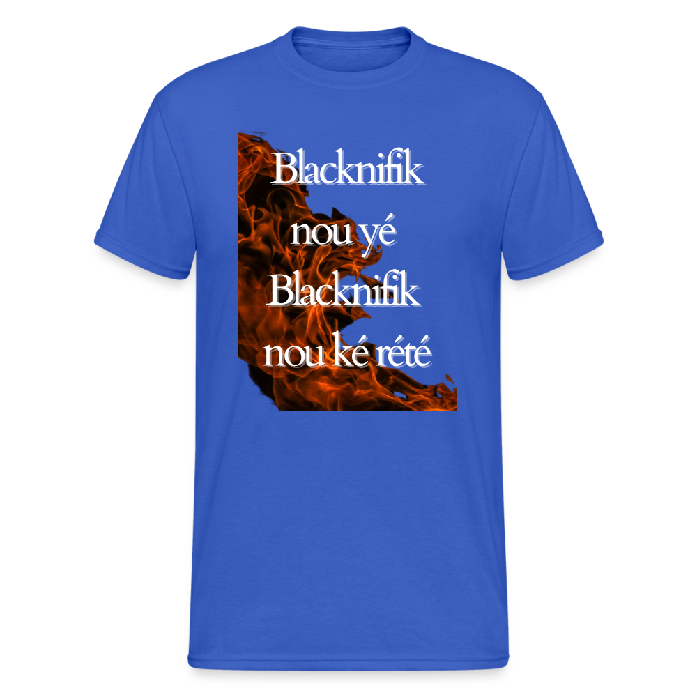 Blacknifik Nou Yé Blacknifik Nou ké rété - bleu roi