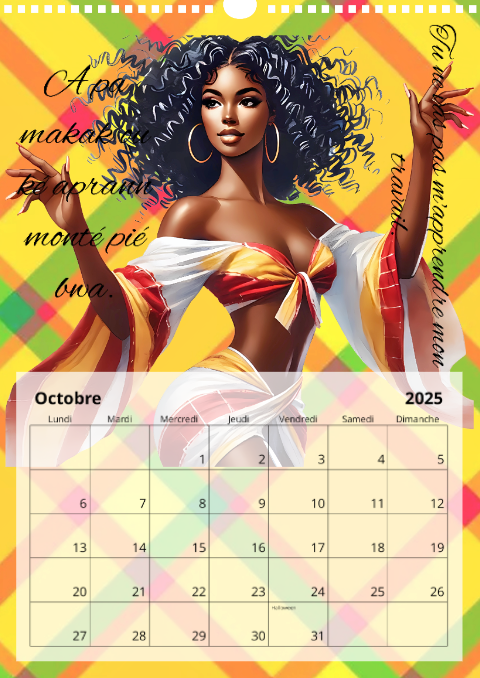 Calendrier Woman Boss 2025