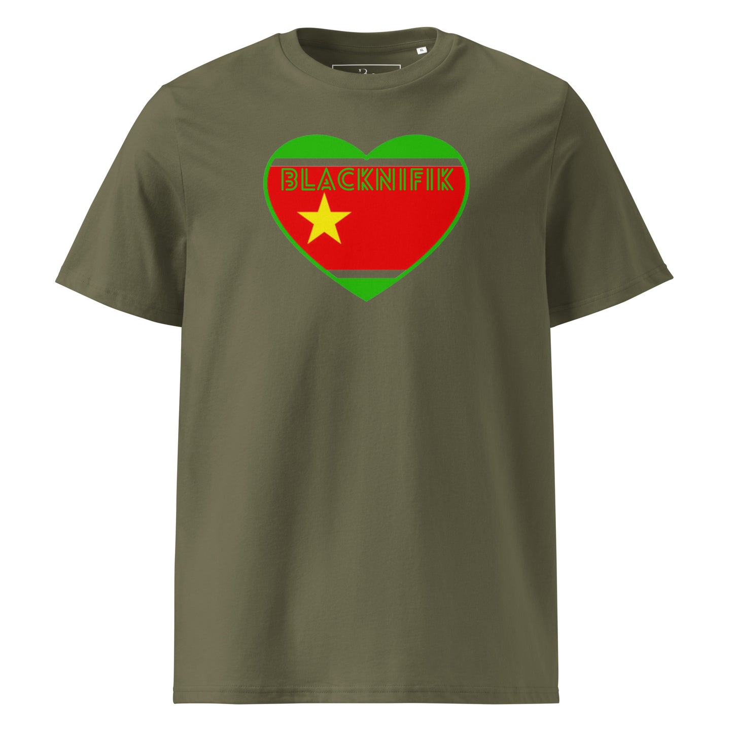 T-shirt en coton biologique Blacknifik