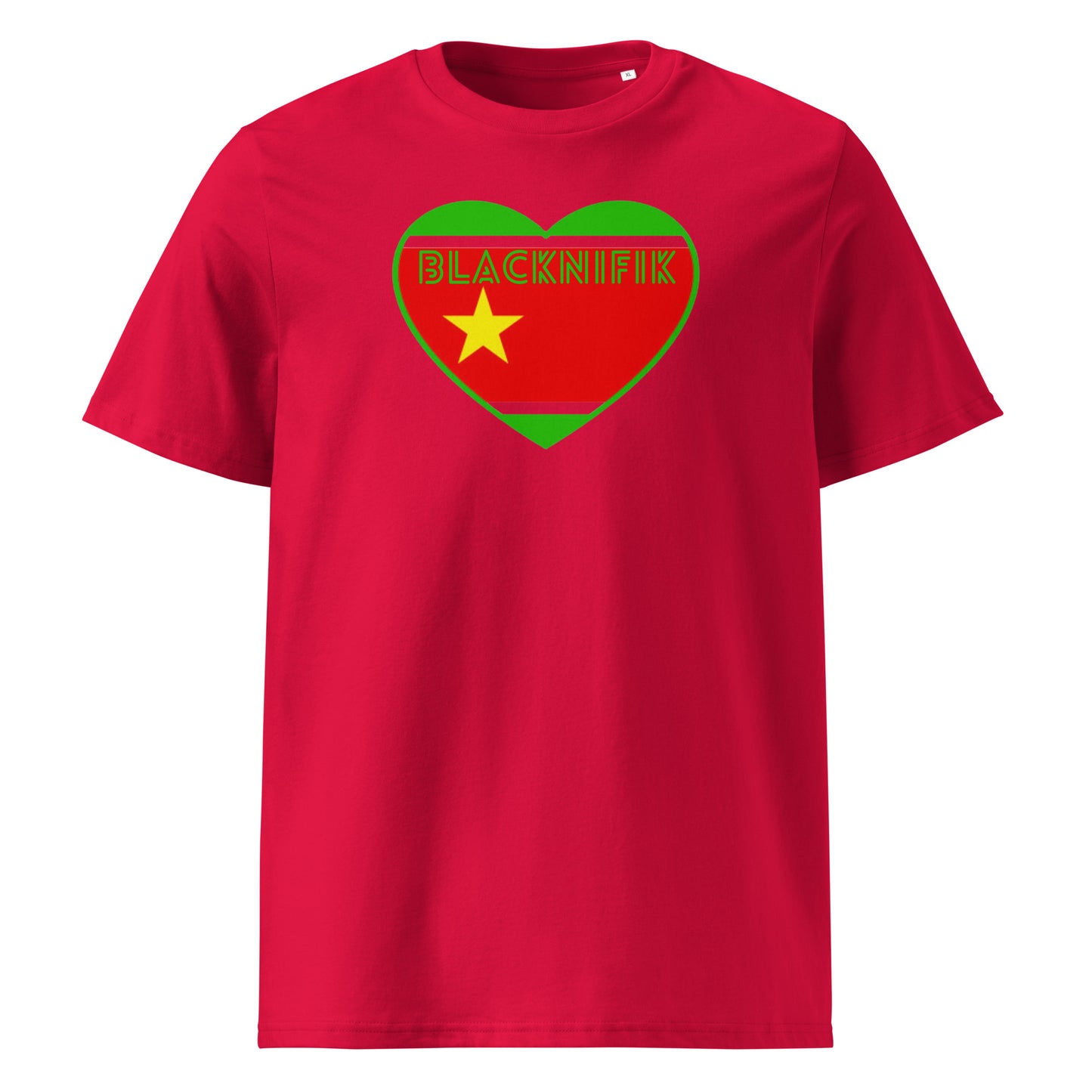 T-shirt en coton biologique Blacknifik