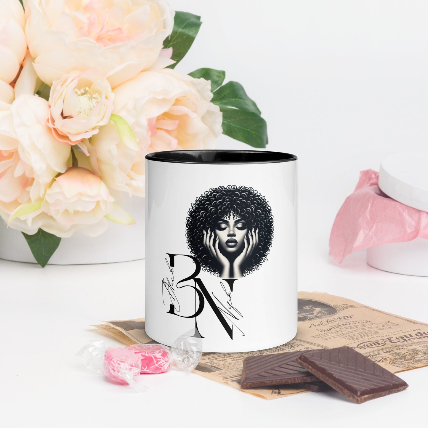 Mug à Intérieur Coloré Blacknifik