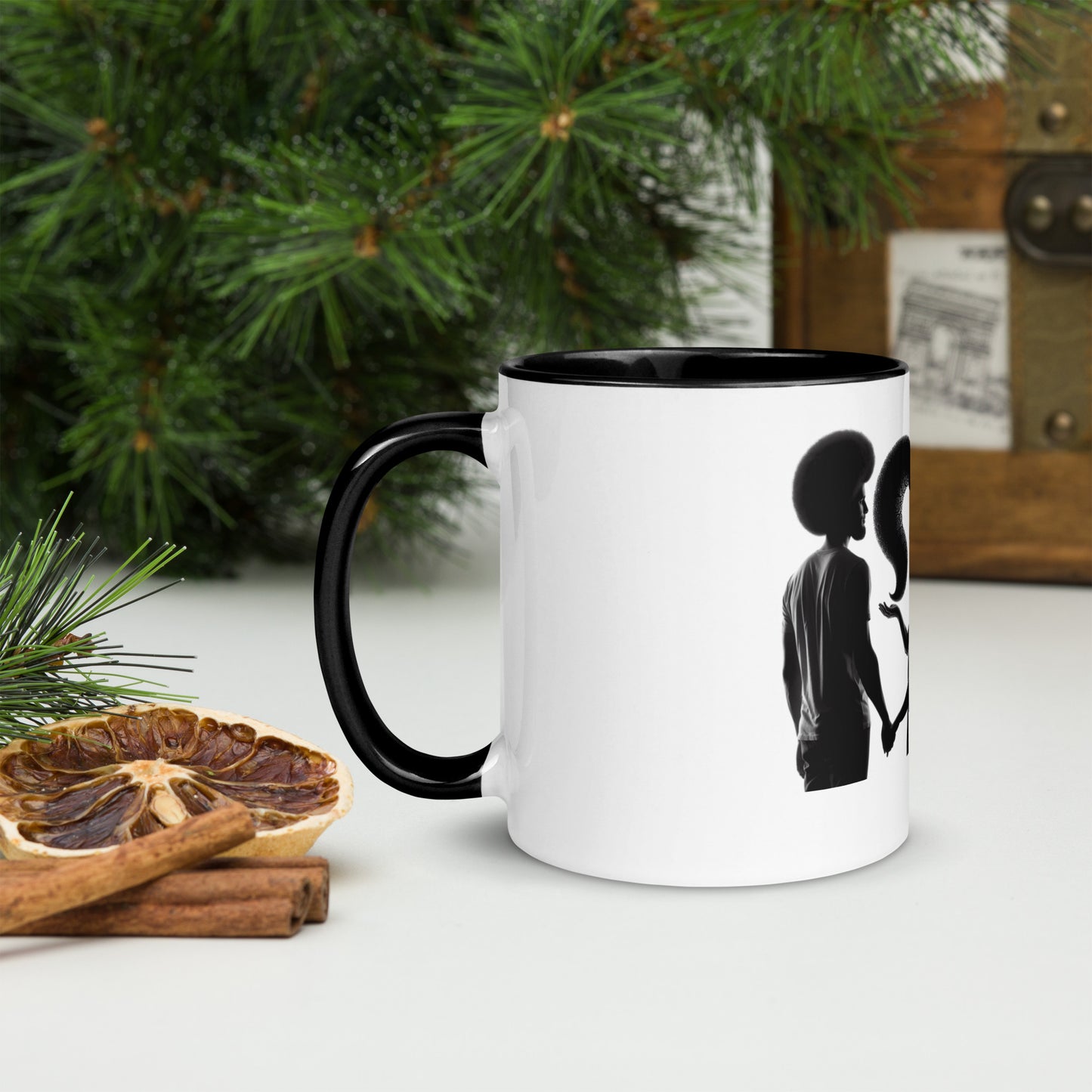 Mug à Intérieur Coloré Bonne Fête Maman