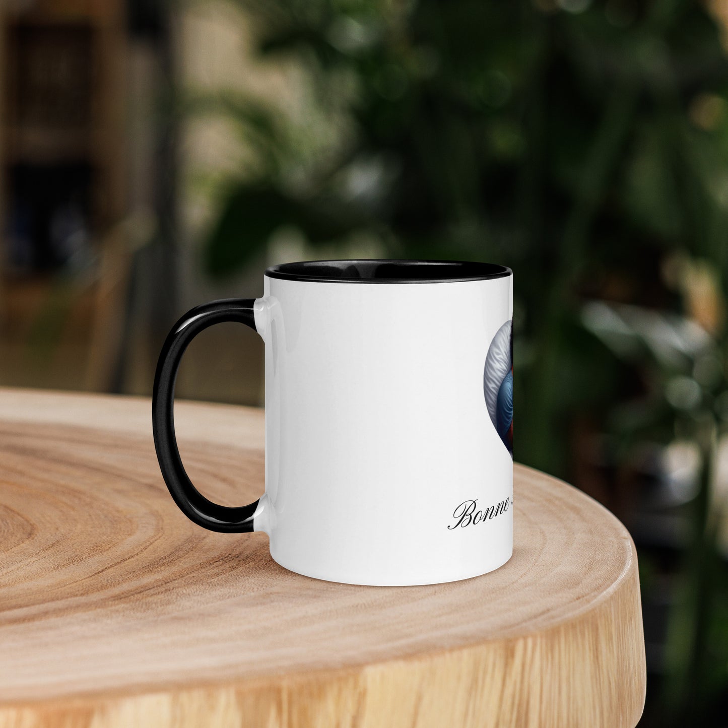 Mug à Intérieur Coloré Bonne fête Maman