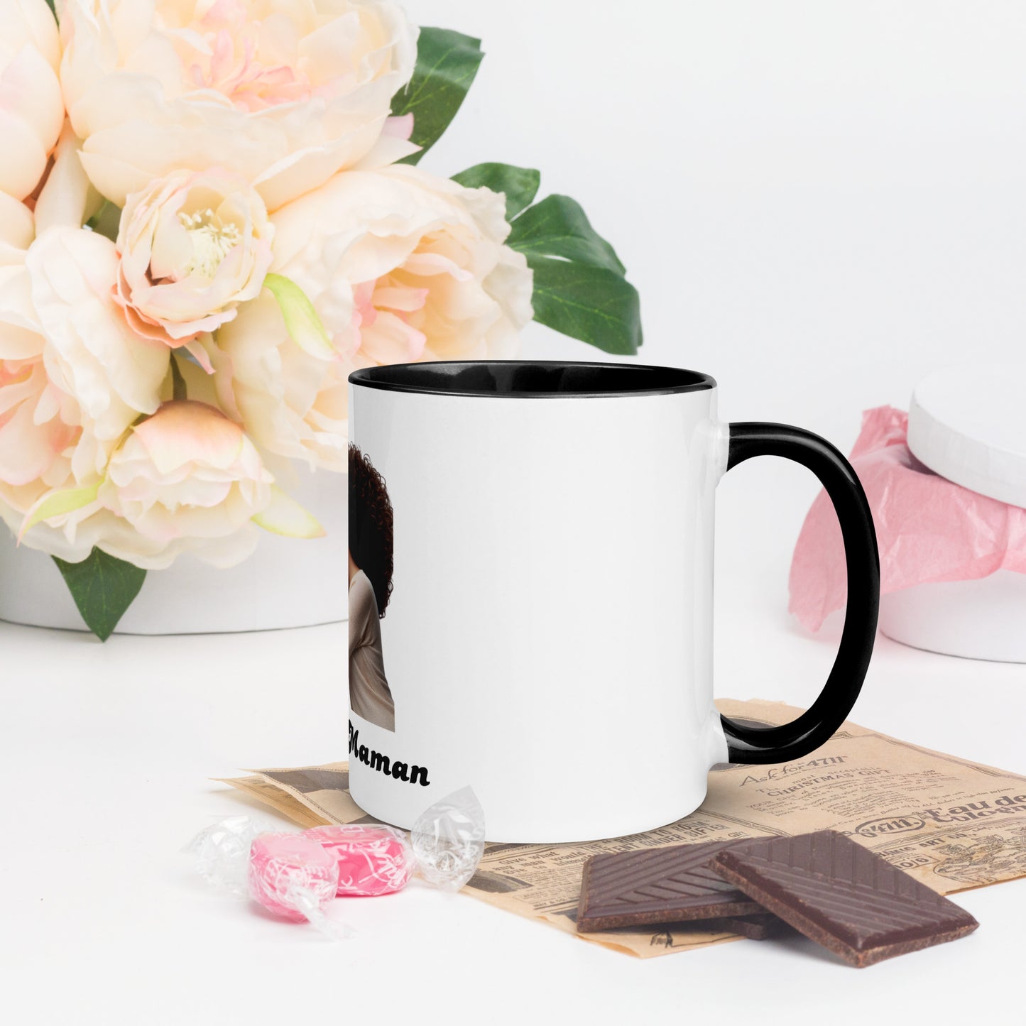 Mug à Intérieur Coloré Bonne Fête Maman