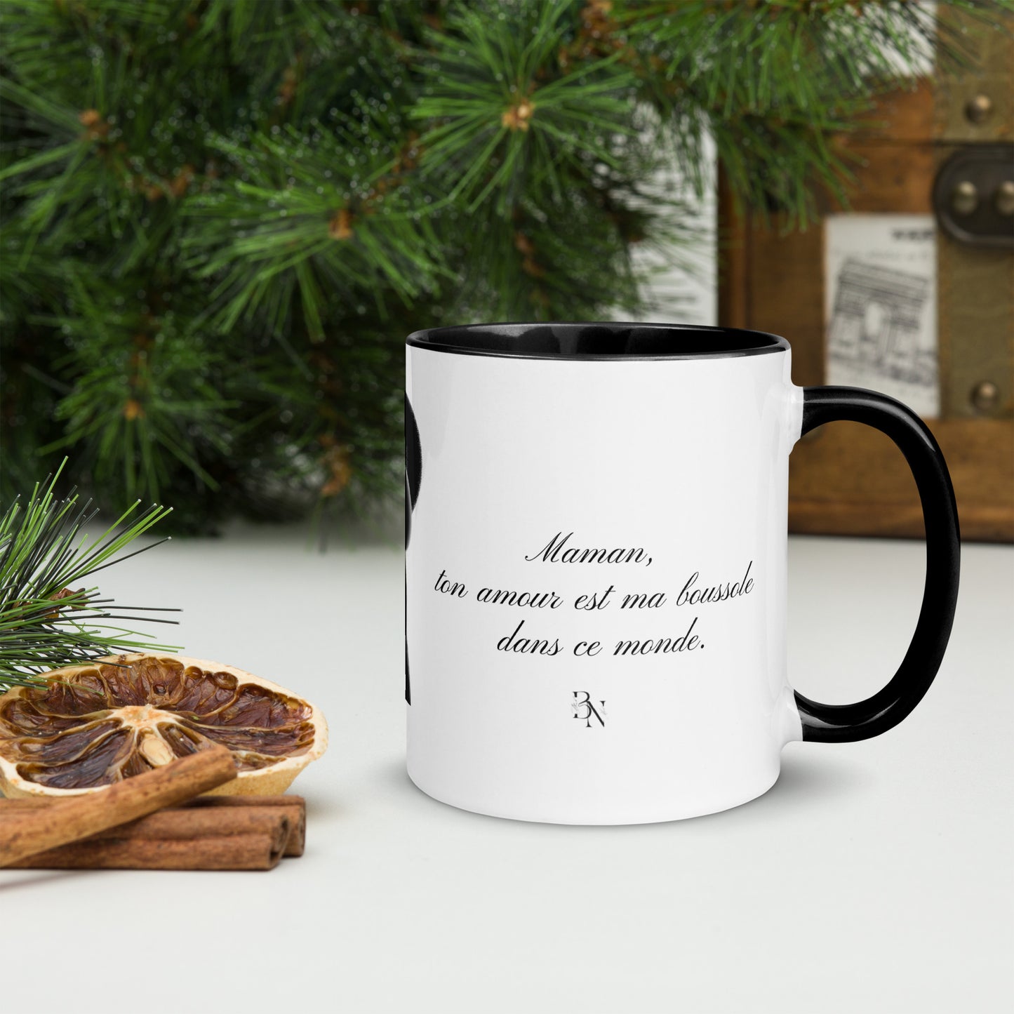 Mug à Intérieur Coloré Bonne Fête Maman