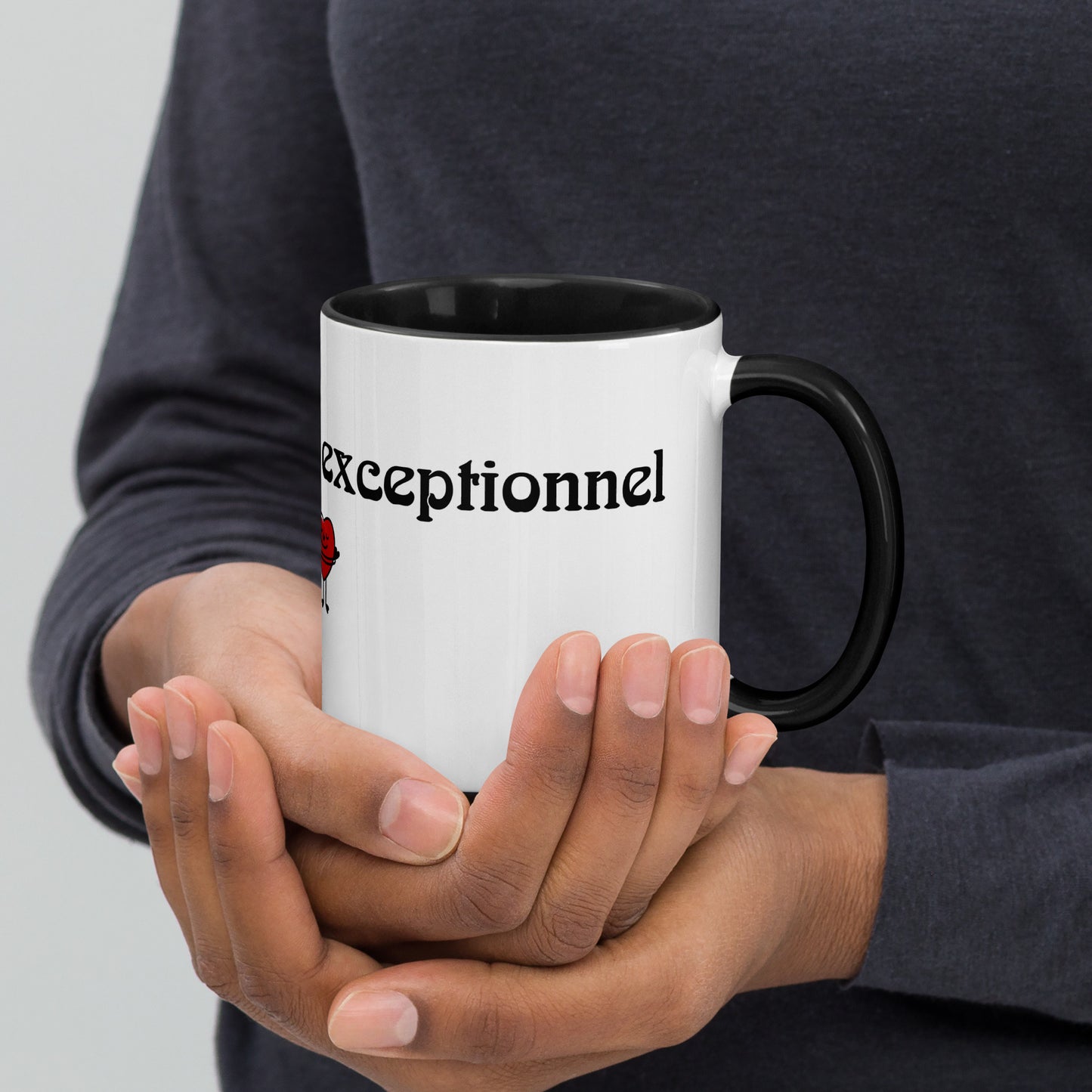 Mug à Intérieur Coloré Bonne fête Papa