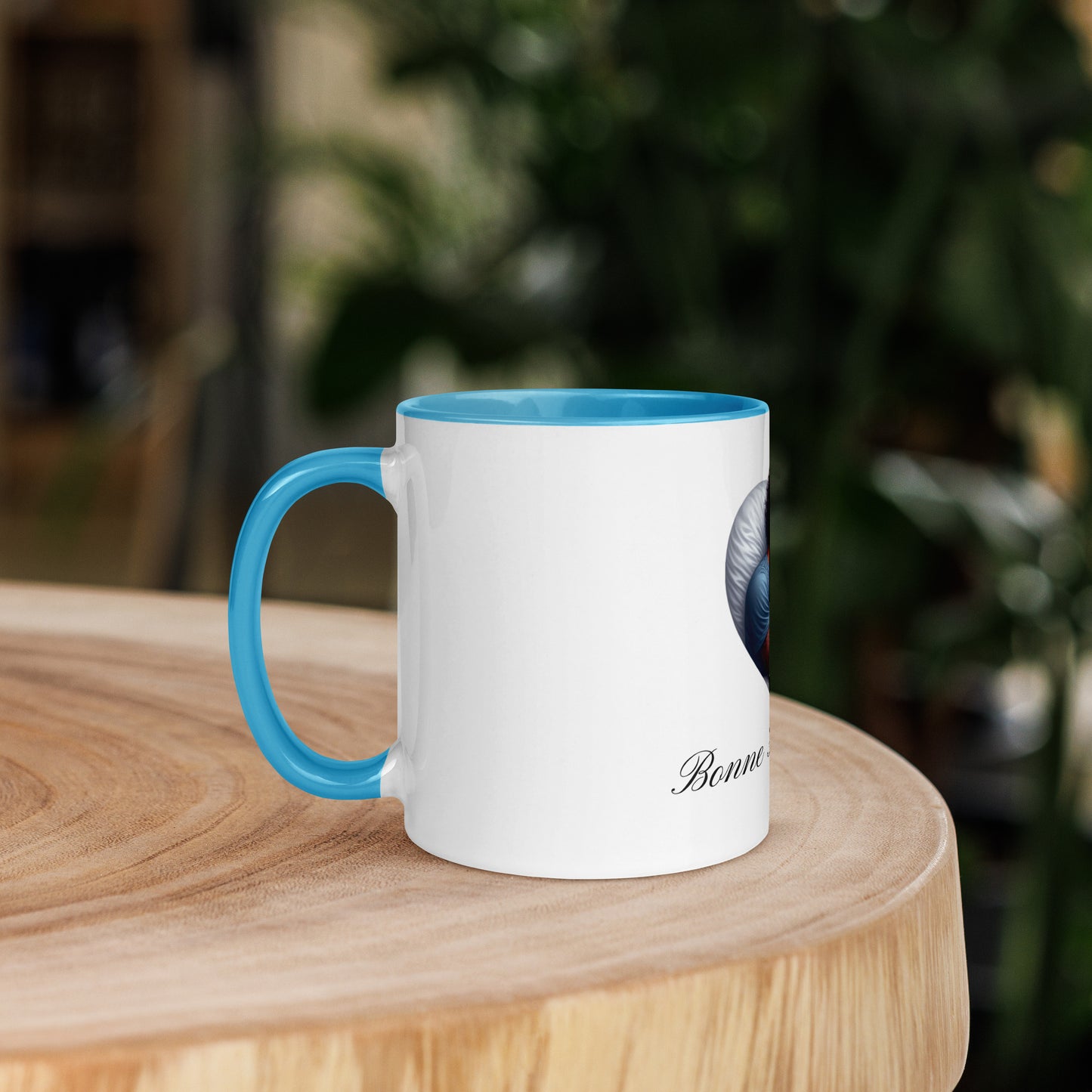 Mug à Intérieur Coloré Bonne fête Maman