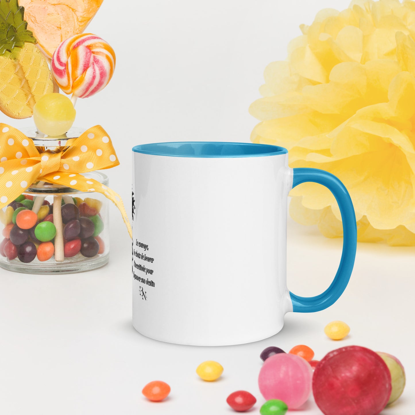 Mug à Intérieur Coloré Blacknifik