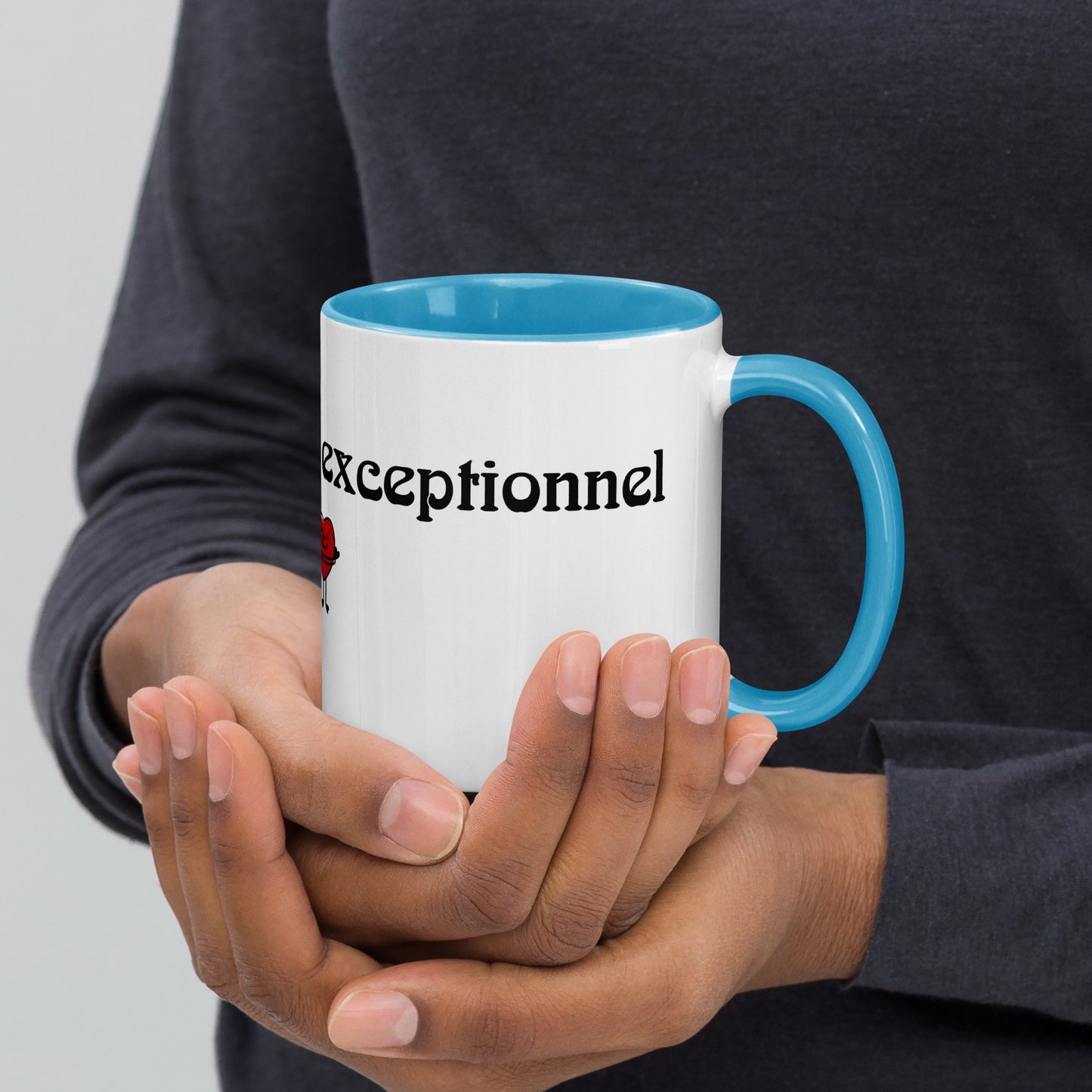 Mug à Intérieur Coloré Bonne fête Papa