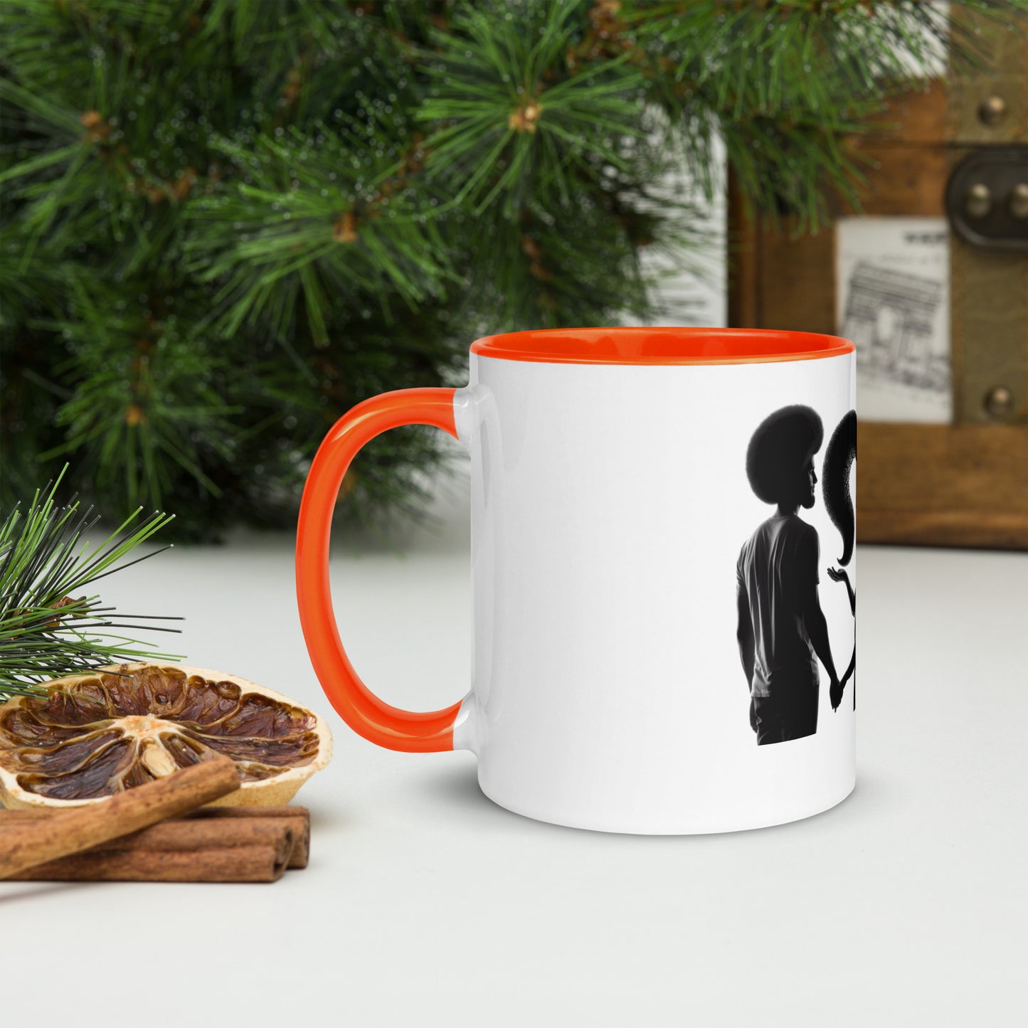 Mug à Intérieur Coloré Bonne Fête Maman