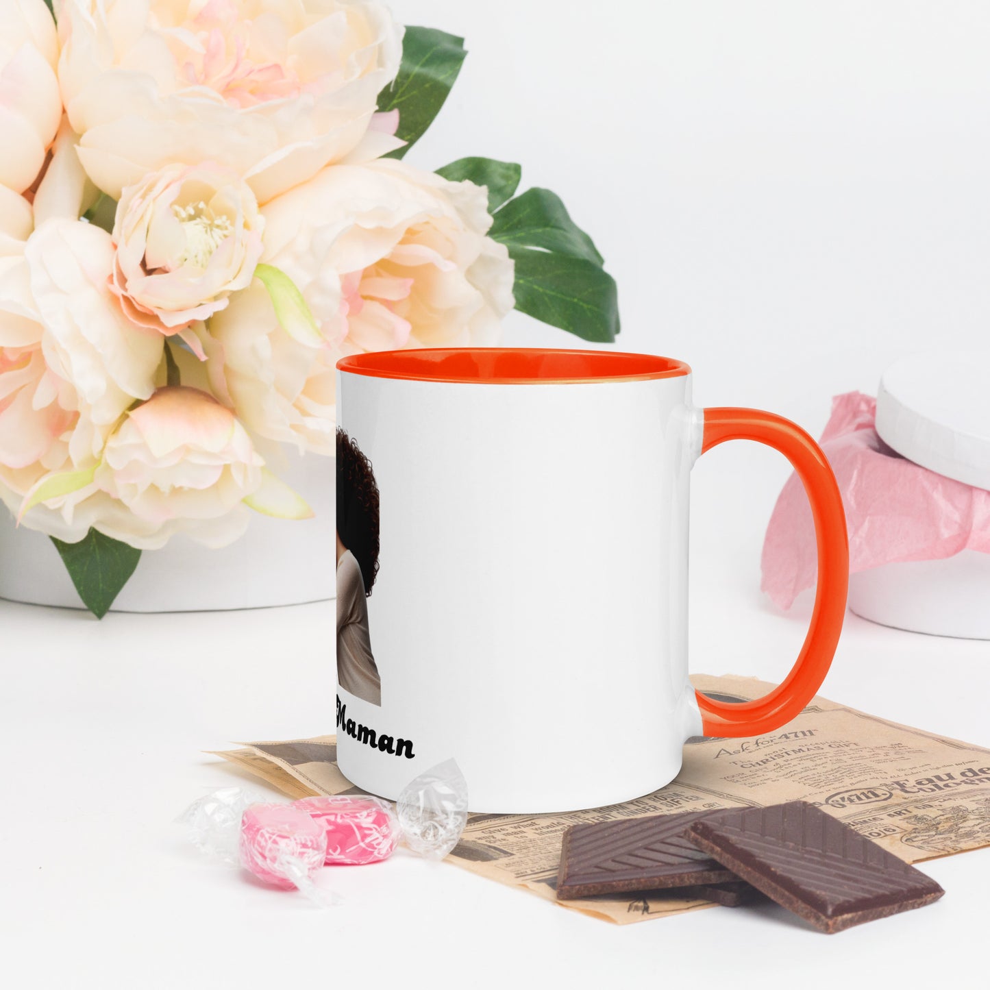Mug à Intérieur Coloré Bonne Fête Maman