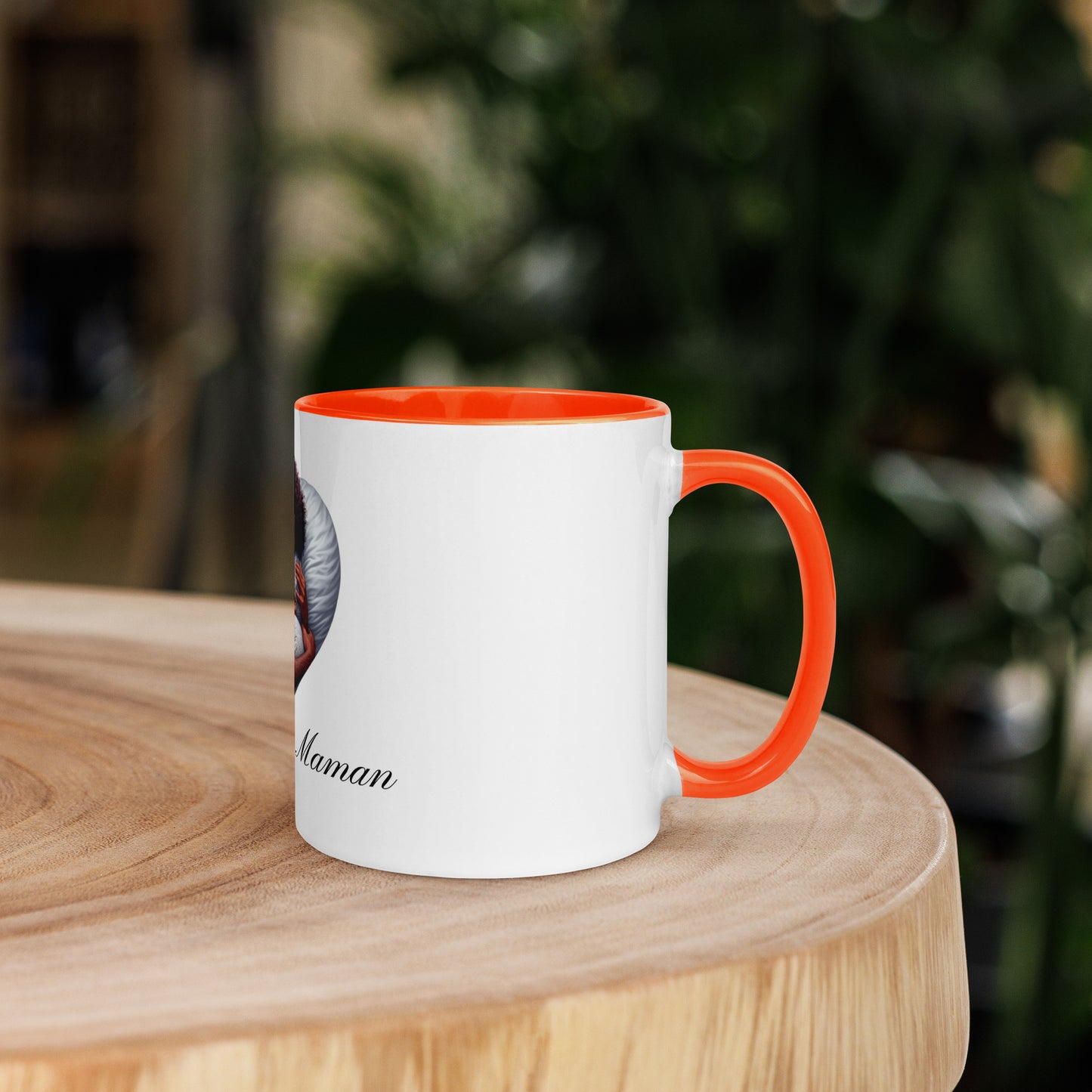 Mug à Intérieur Coloré Bonne fête Maman