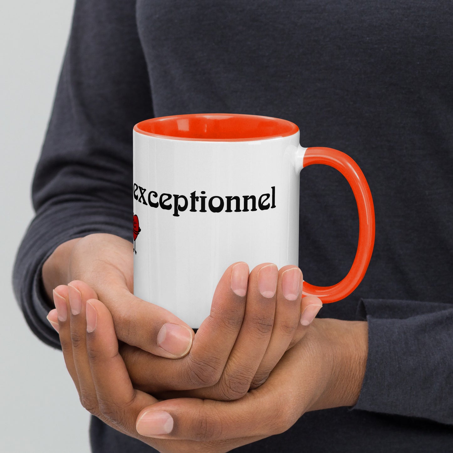 Mug à Intérieur Coloré Bonne fête Papa
