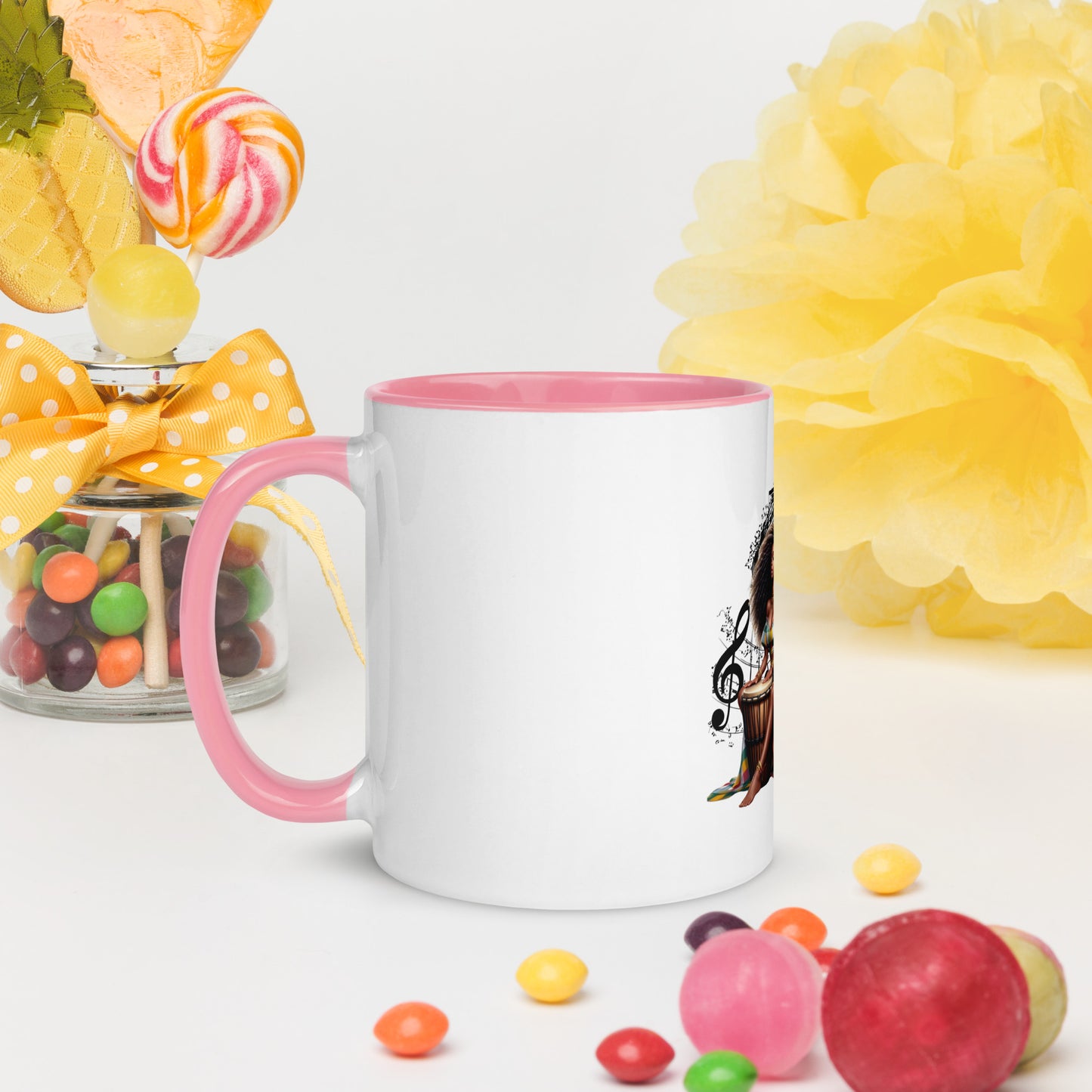 Mug à Intérieur Coloré Blacknifik
