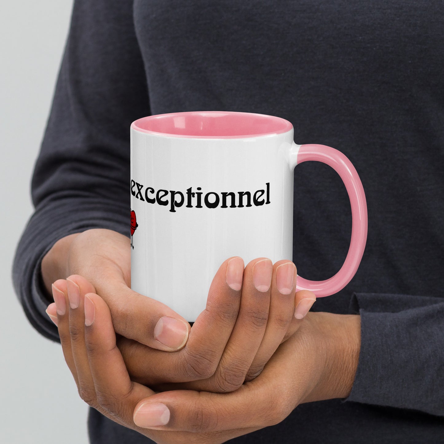Mug à Intérieur Coloré Bonne fête Papa