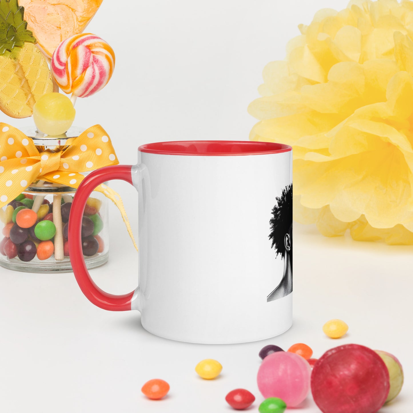 Mug à Intérieur Coloré Blacknifik