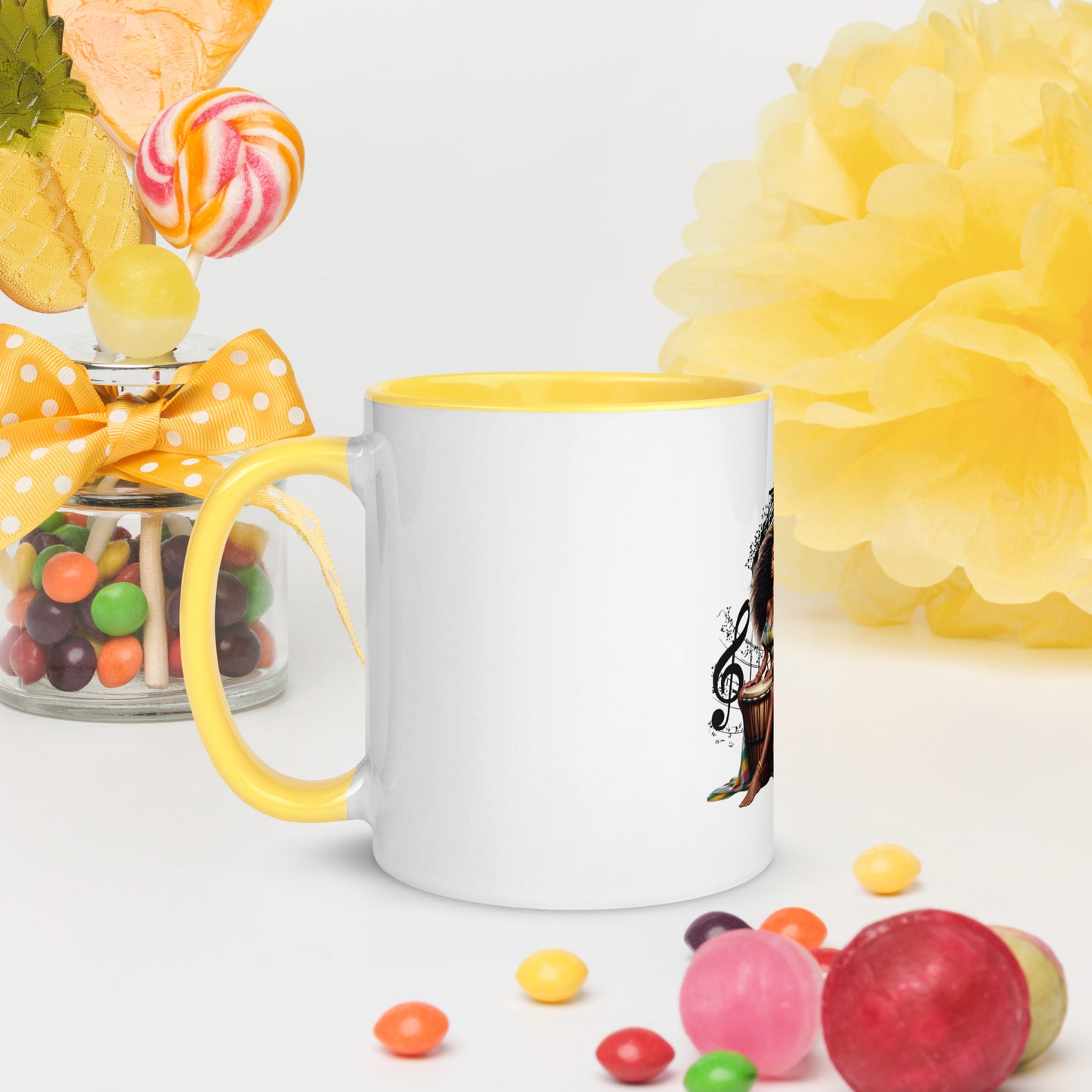 Mug à Intérieur Coloré Blacknifik