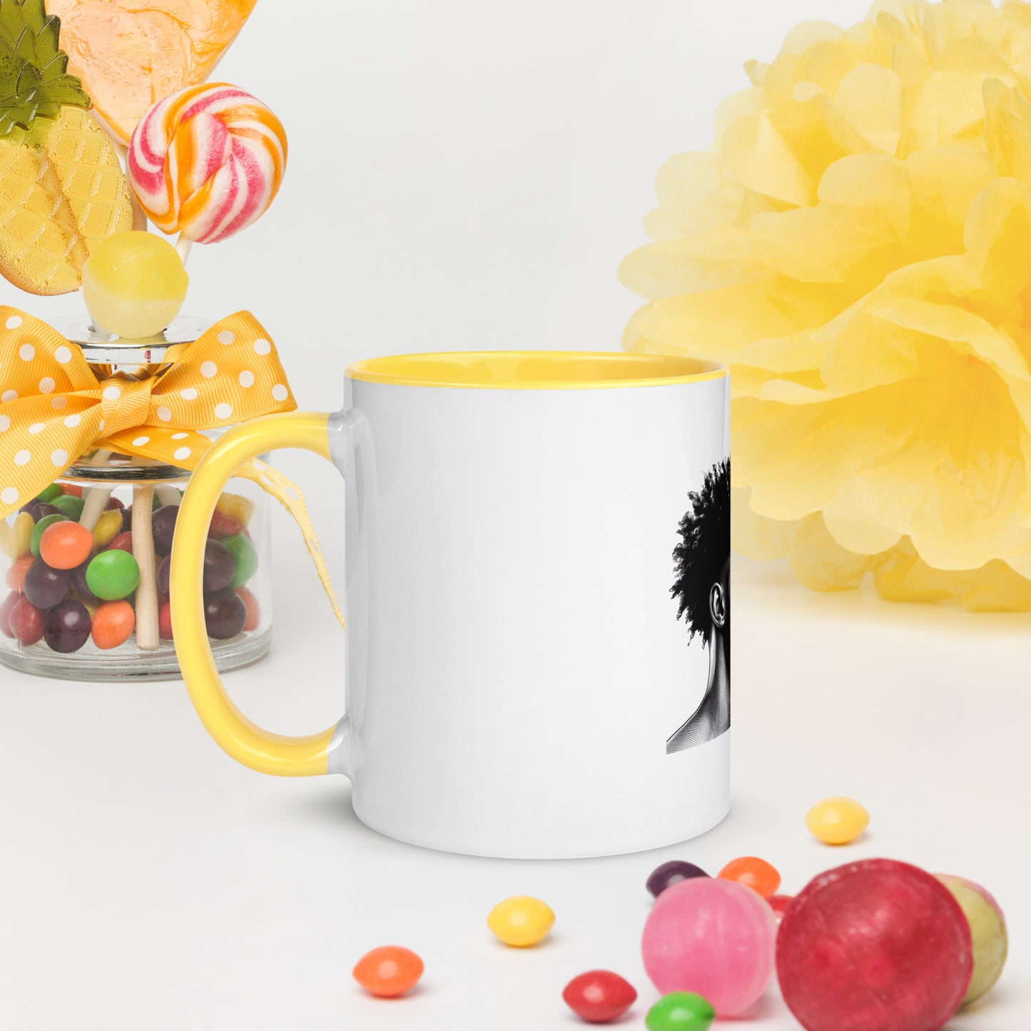 Mug à Intérieur Coloré Blacknifik