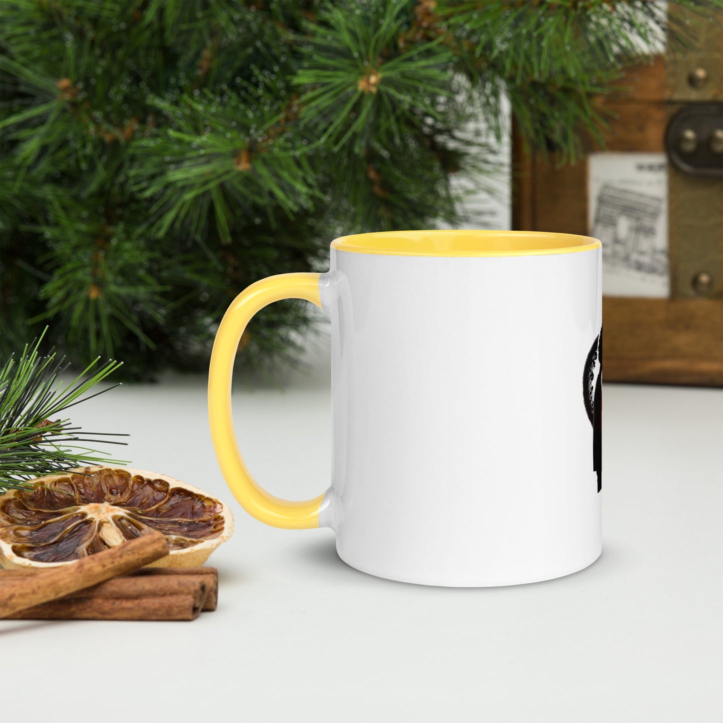 Mug à Intérieur Coloré Bonne fête Maman