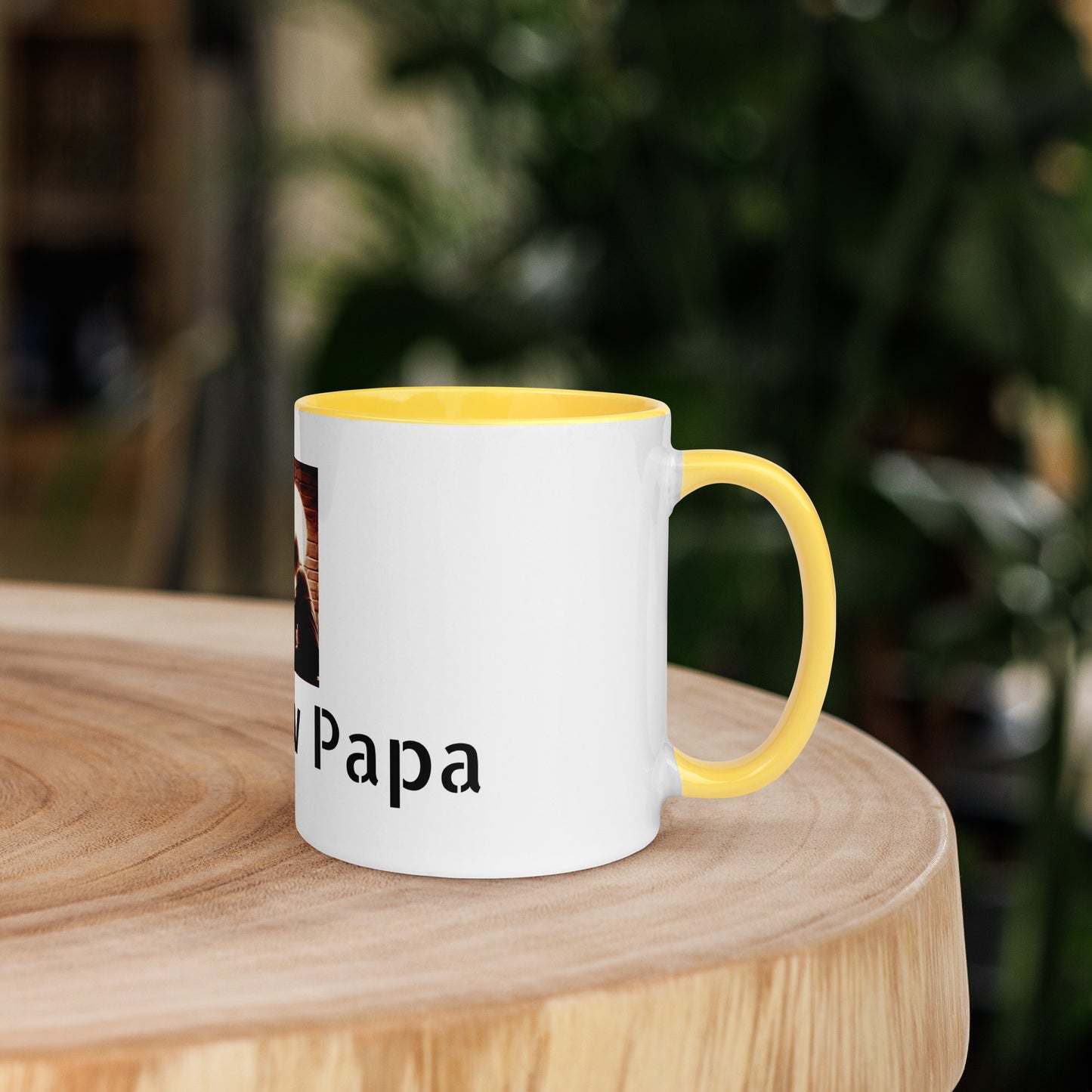 Mug à Intérieur Coloré Bonne fête Papa