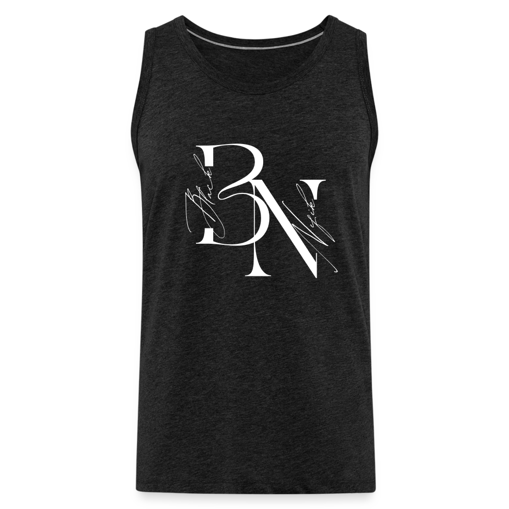 Débardeur Premium Homme - charbon