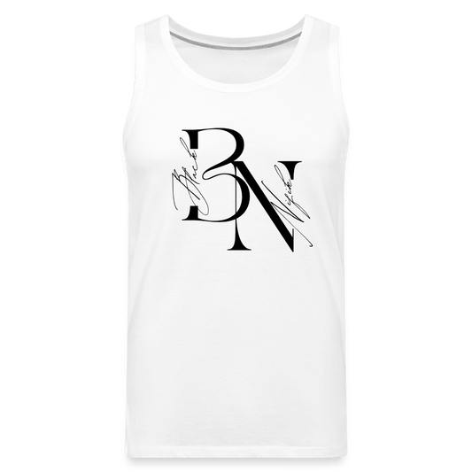 Débardeur Premium Homme - blanc