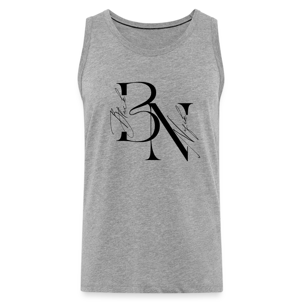 Débardeur Premium Homme - gris chiné
