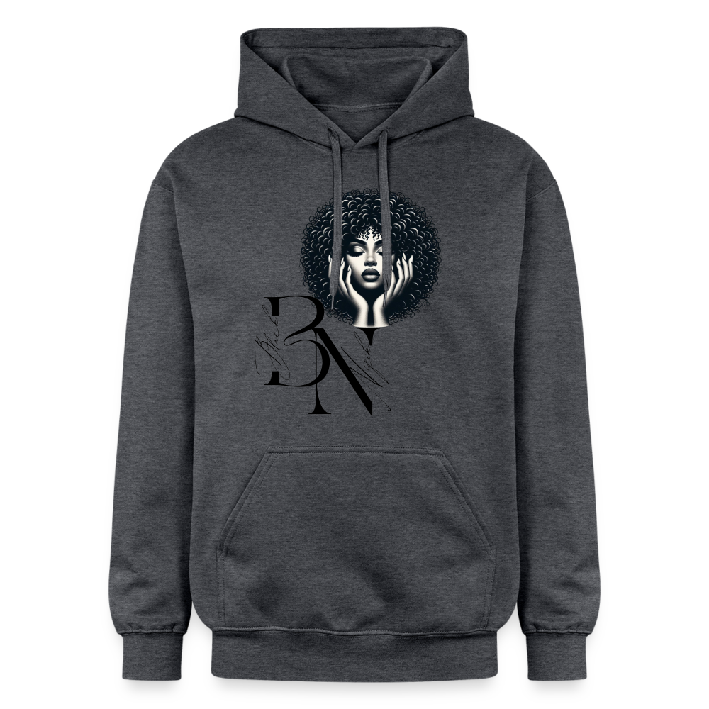 Sweat à capuche Softstyle® Gildan Unisexe - gris foncé chiné