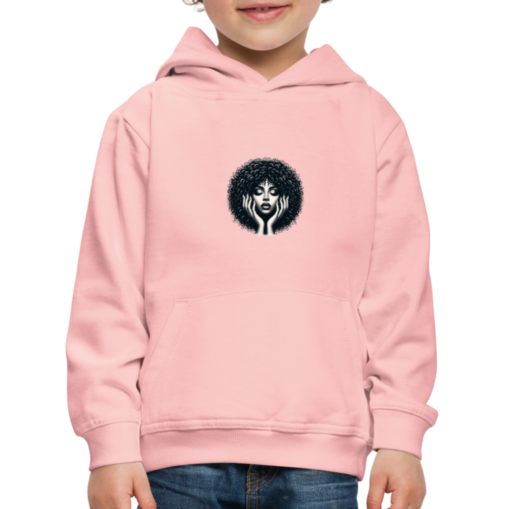 Pull à capuche Premium Enfant - rose cristal