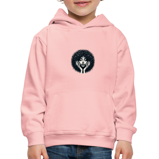 Pull à capuche Premium Enfant - rose cristal