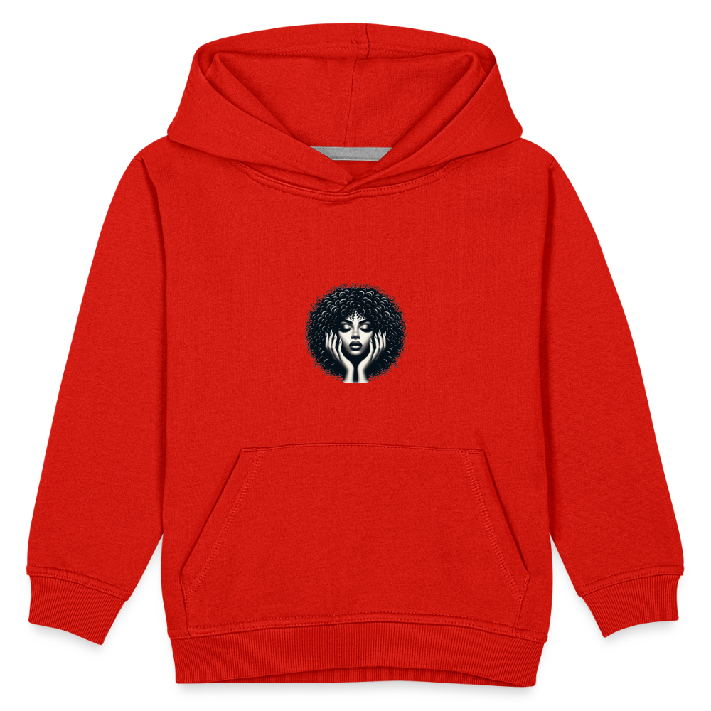 Pull à capuche Premium Enfant - rouge