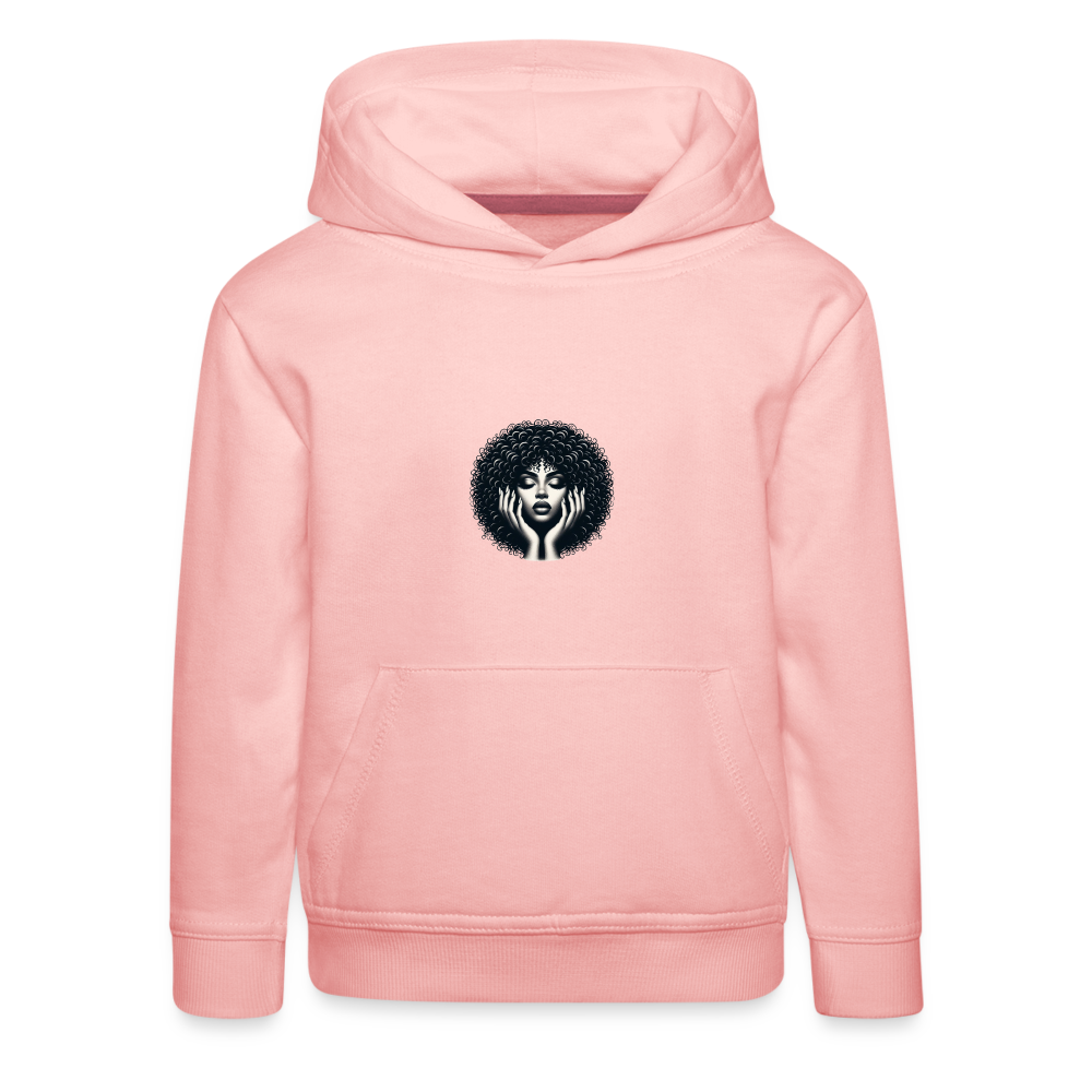 Pull à capuche Premium Enfant - rose cristal