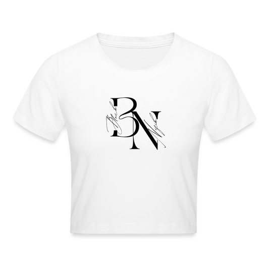 Crop top - blanc
