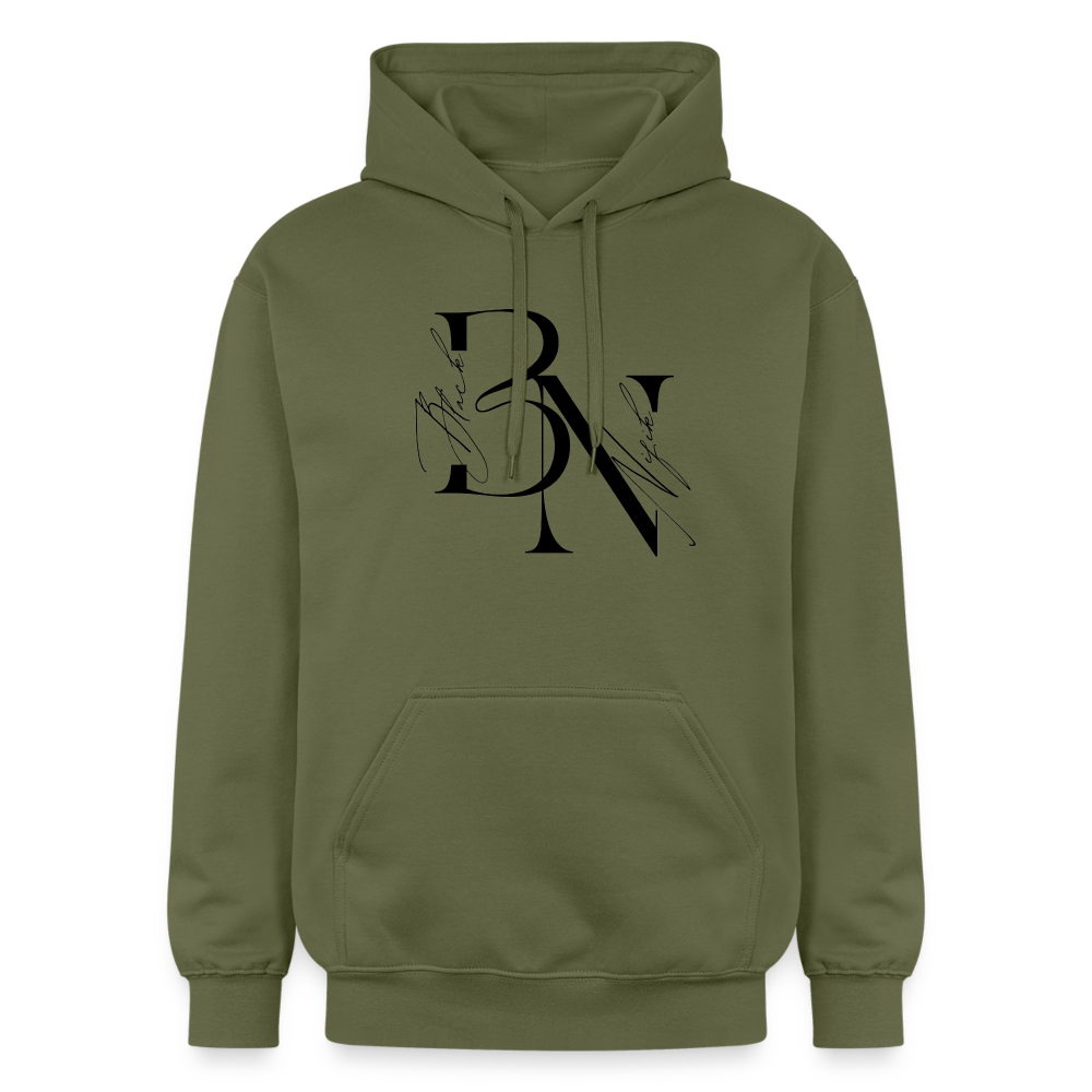 Sweat à capuche Soft Blacknifik - vert militaire