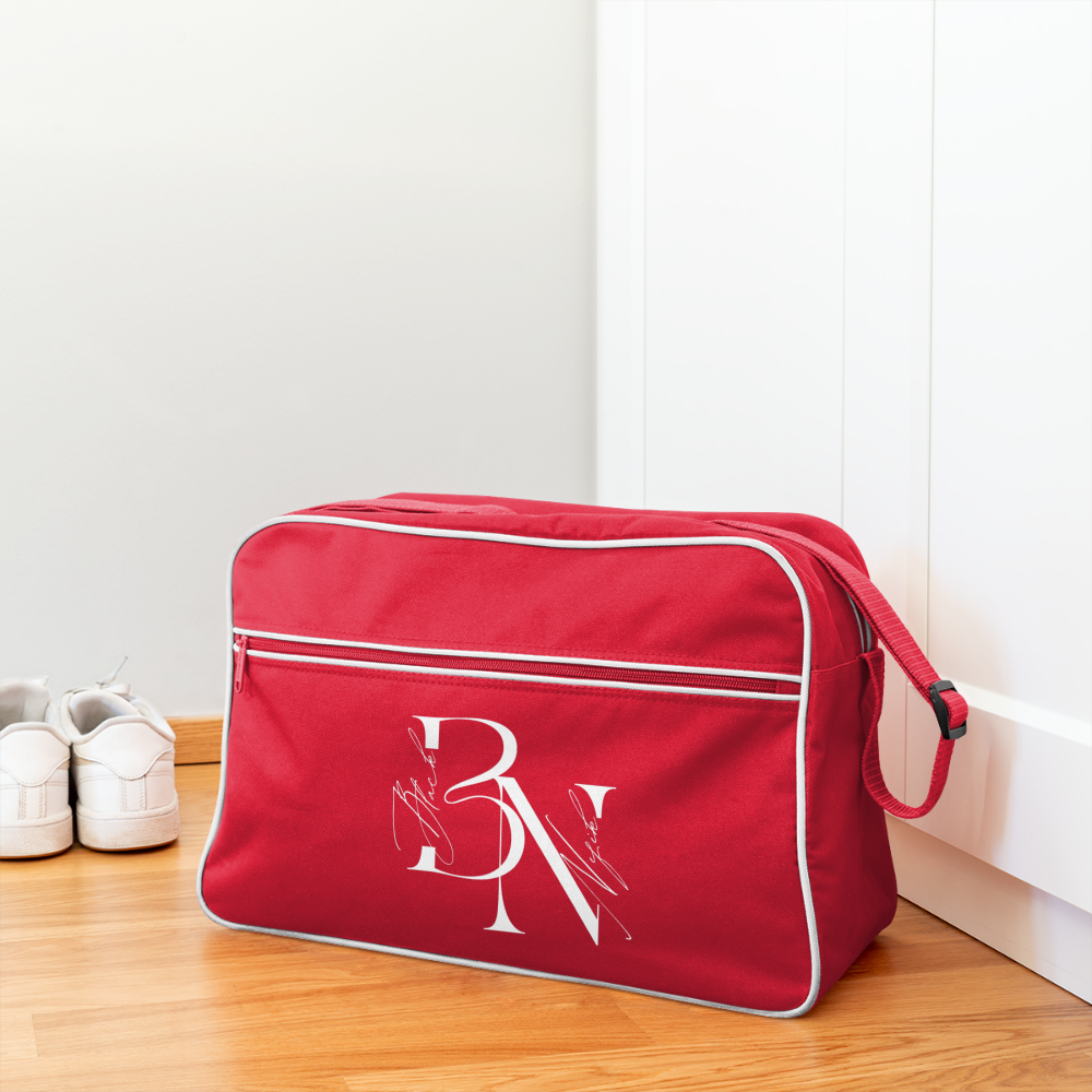 Sac Retro - rouge/blanc