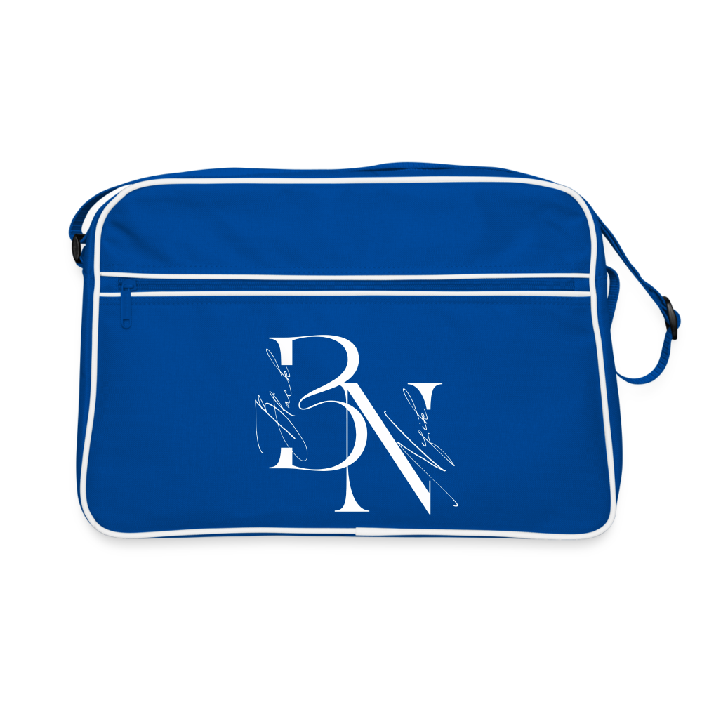Sac Retro - bleu/blanc