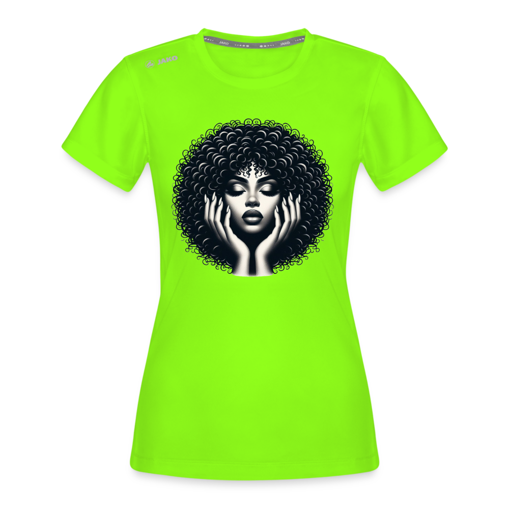 T-shirt Run 2.0 JAKO Femme - vert néon