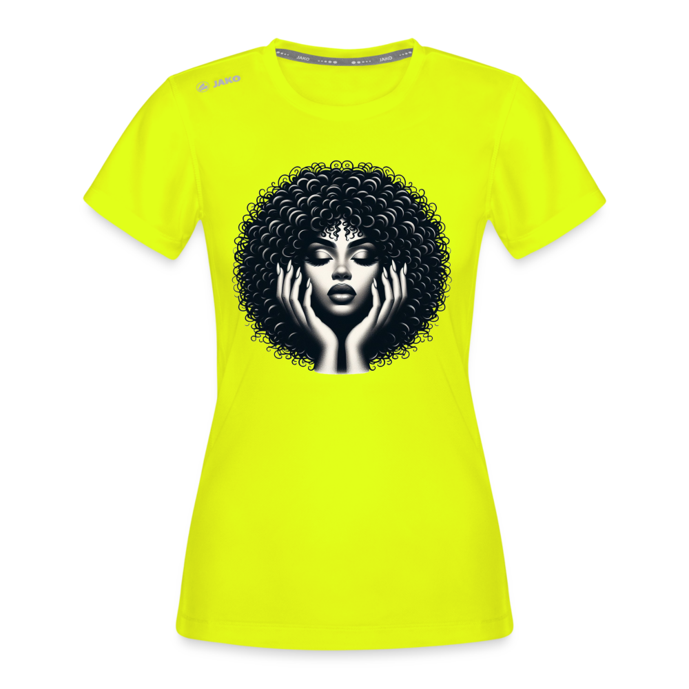 T-shirt Run 2.0 JAKO Femme - jaune néon