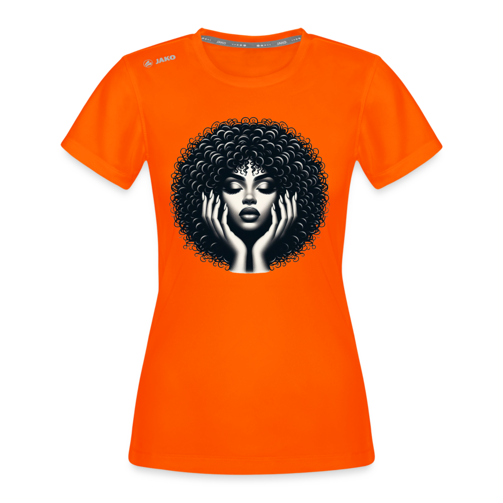 T-shirt Run 2.0 JAKO Femme - orange néon