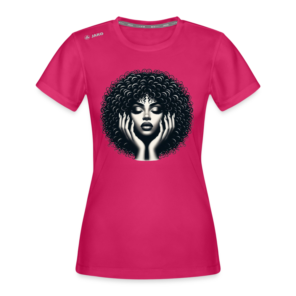 T-shirt Run 2.0 JAKO Femme - rubis