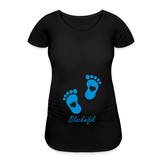 T-shirt de grossesse Femme - noir